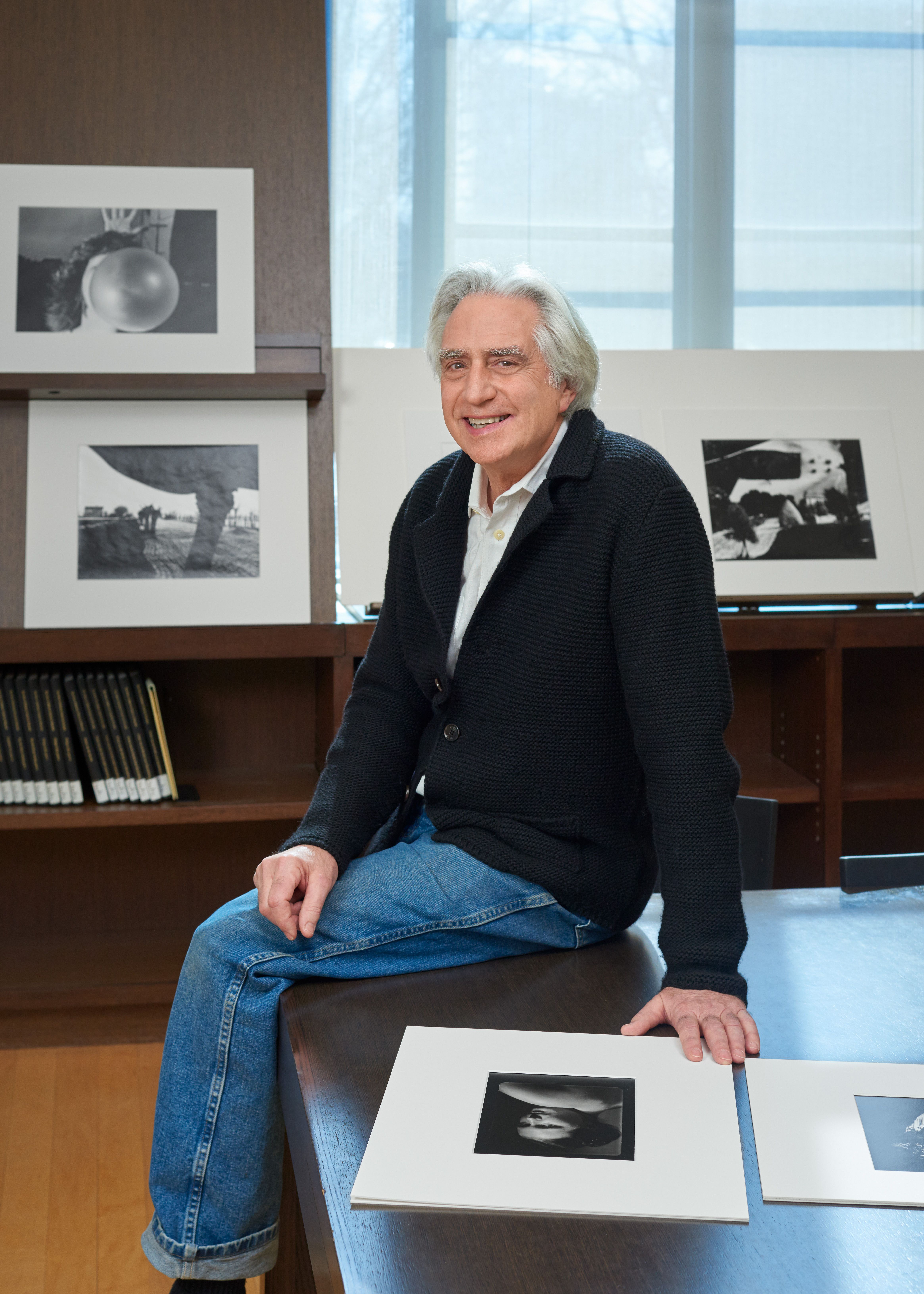 Donor Douglas “D. W.” Mellor in the PDP Study Room