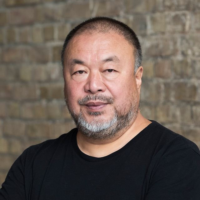 A headshot of Ai Weiwei.