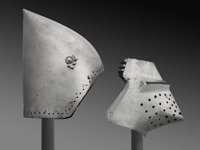 Helmet (Bascinet) and Visor, c. 1390–1400, Western European