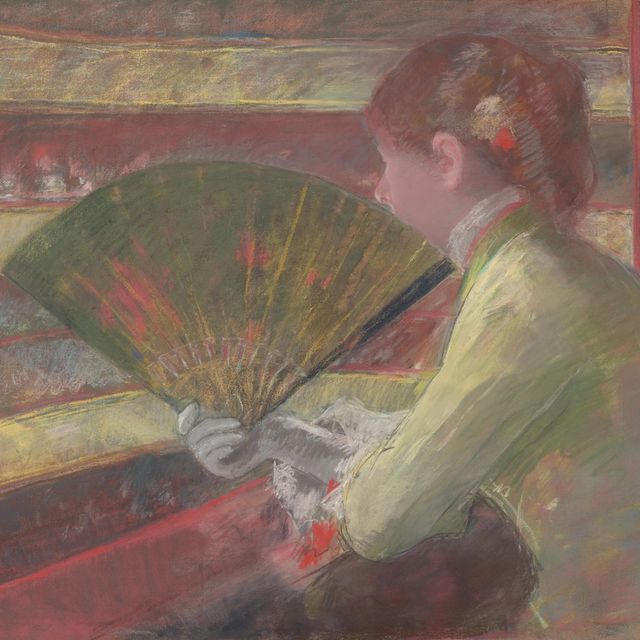 In the Loge, c. 1879, Mary Stevenson Cassatt, American, 1844 - 1926, 1950-52-1