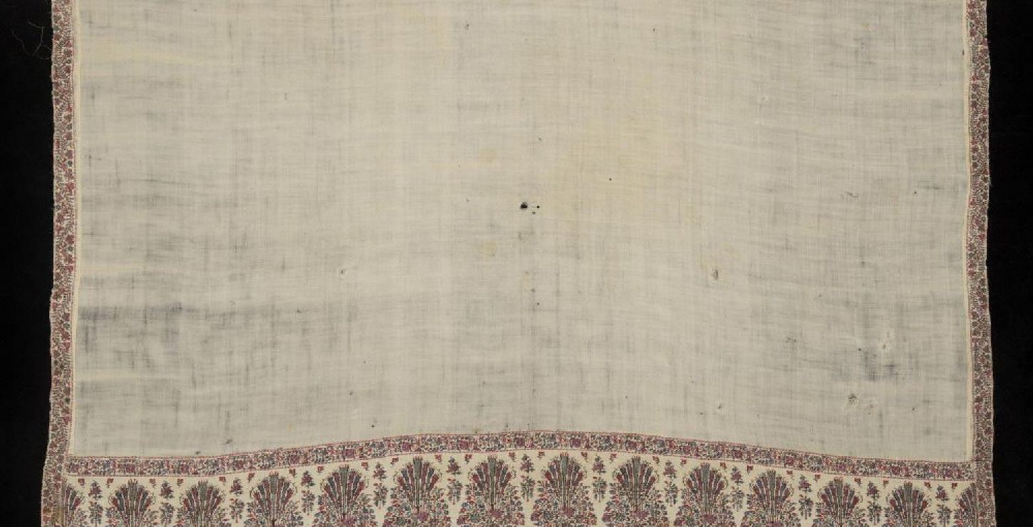 Shawl, Late 18th - early 19th century, Artist/maker unknown, Indian, 1929-175-3