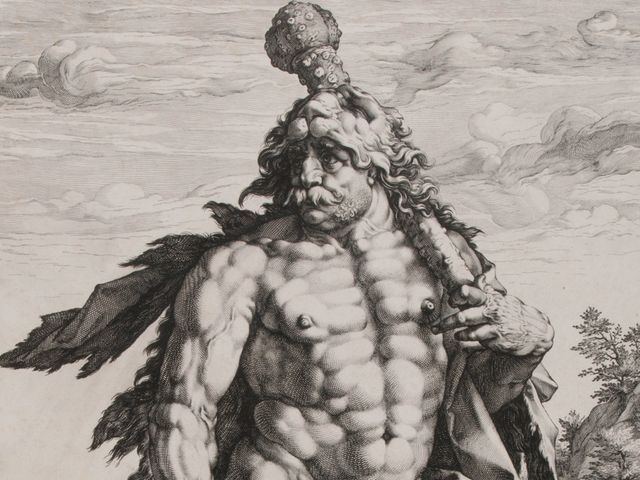 The Great Hercules, 1589, by Hendrick Goltzius