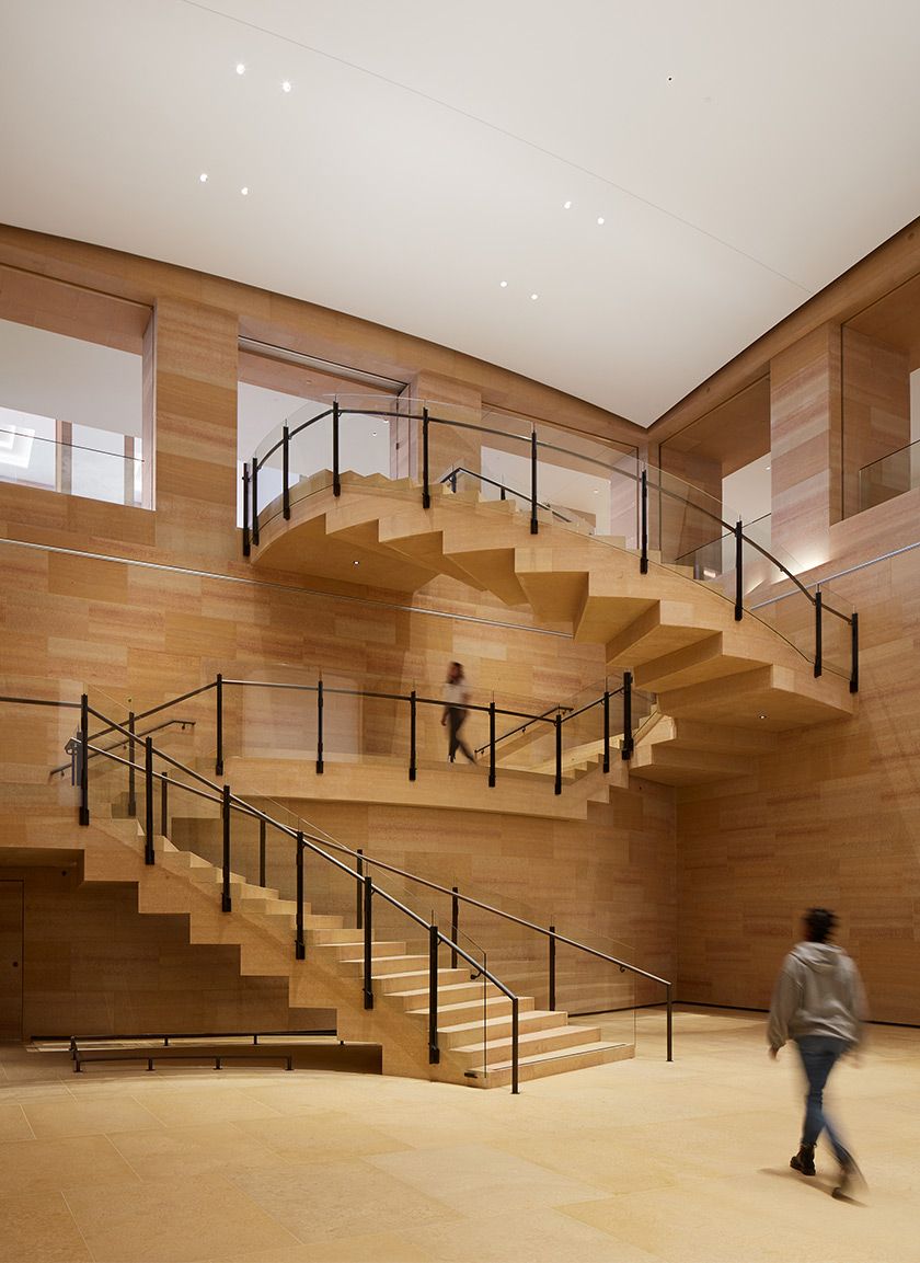 Stairs between Lenfest Hall and Great Stair Hall