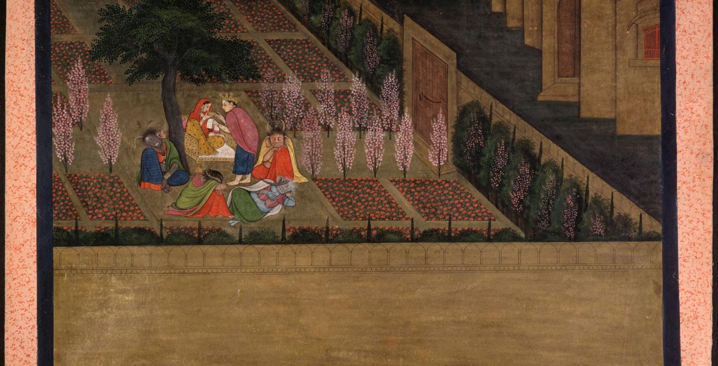 Indra Visits Sita in Ravana's Garden, c. 1775-1780, Artist/maker: Artist/maker unknown, Indian, 1977-11-1