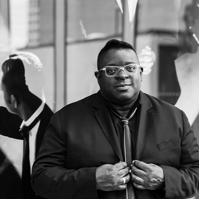 Portrait of Isaac Julien (detail), 2017, by Thierry Bal