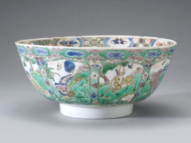 Bowl, 1662-1722, Chinese