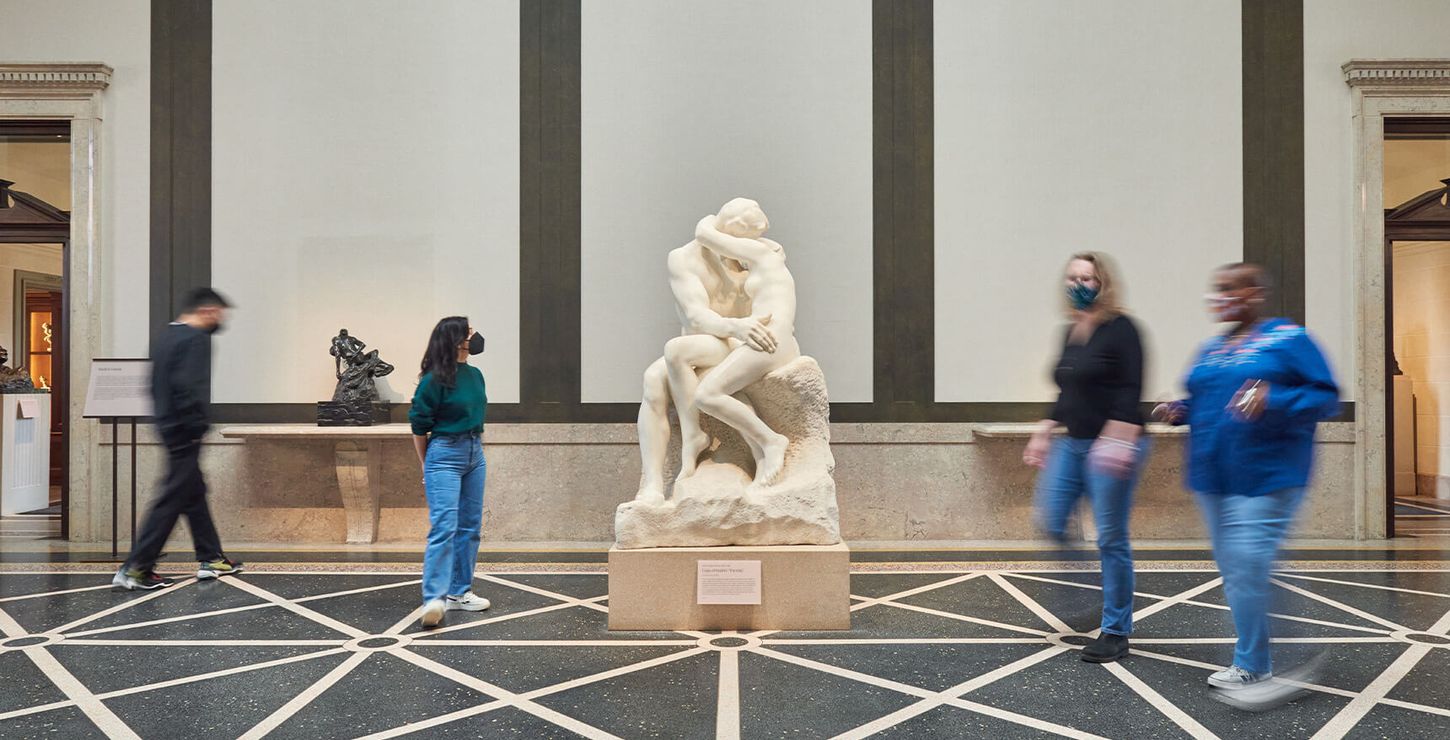 Interior view of the Rodin Museum