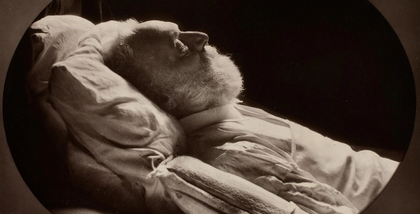 Victor Hugo on his Death Bed, 1885 (negative); 1885-1930s (print), Nadar, French, 1820 - 1910, 2014-199-141