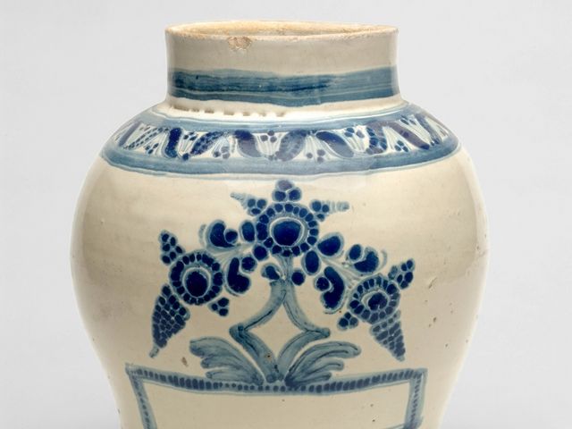 Vase, mid–18th century, Mexican