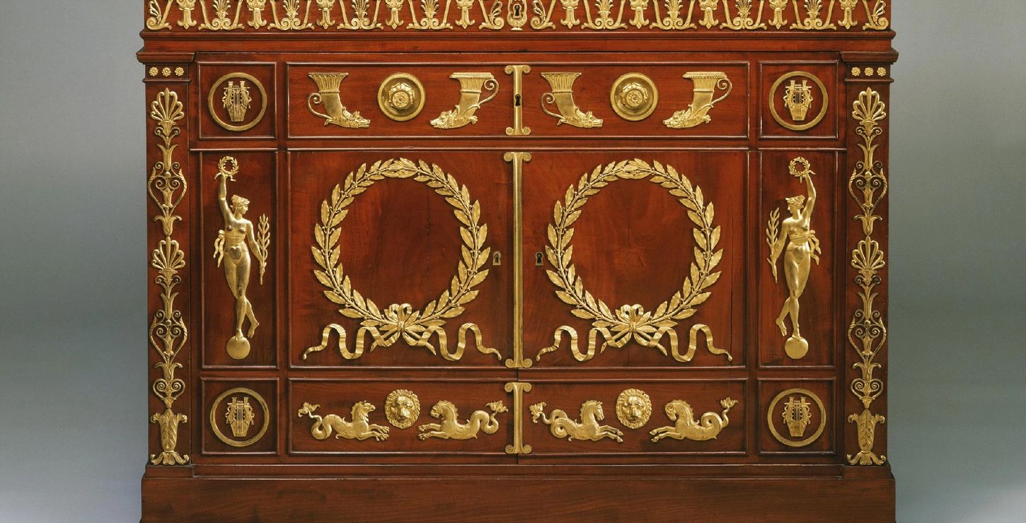 Writing Cabinet, 1810-1813, Made by Georges Jacob, French, 1739 - 1814, master 1765, and François-Honoré-Georges Jacob, called Jacob-Desmalter, French, 1770 - 1841, 1986-26-86
