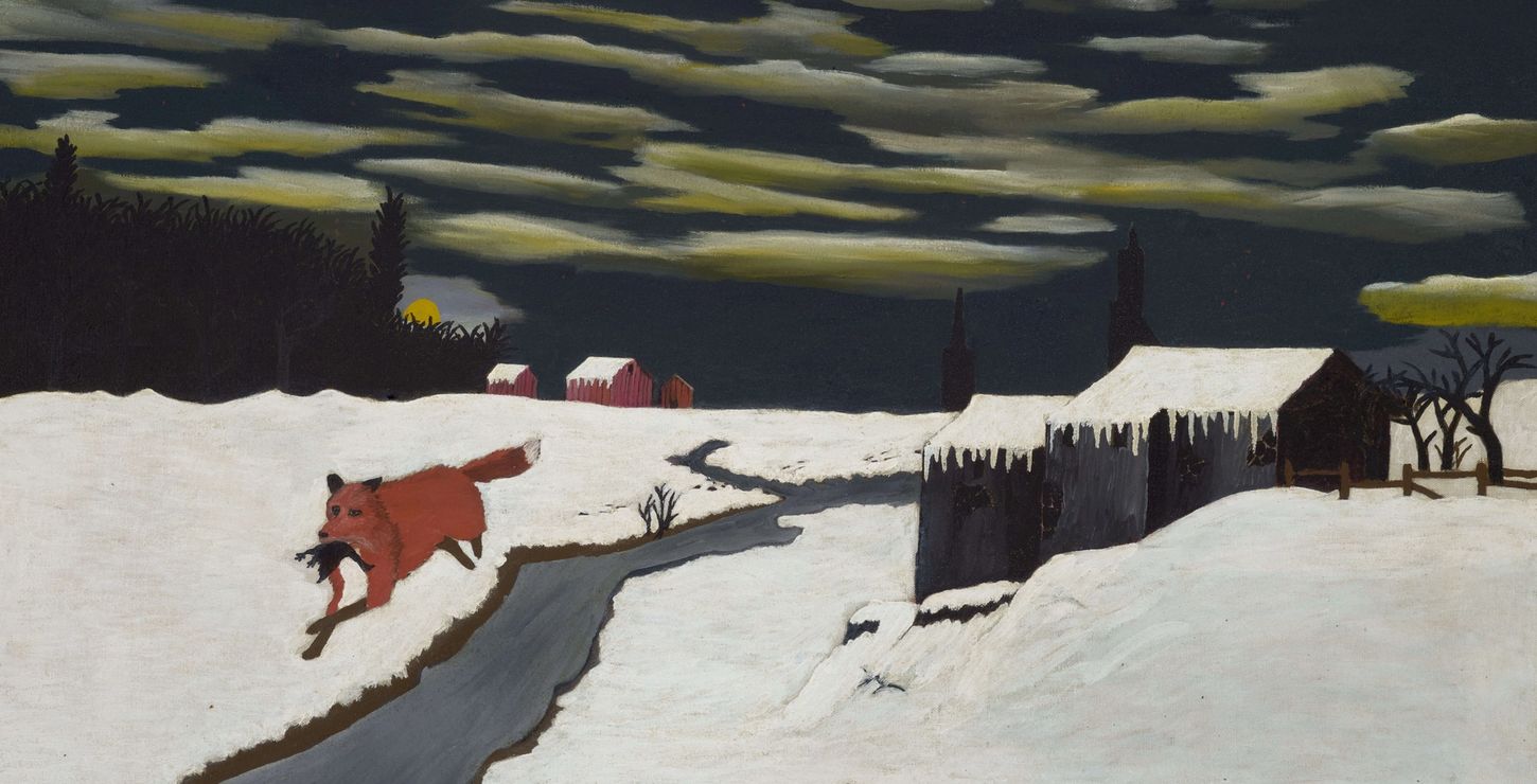 The Getaway, 1939, by Horace Pippin