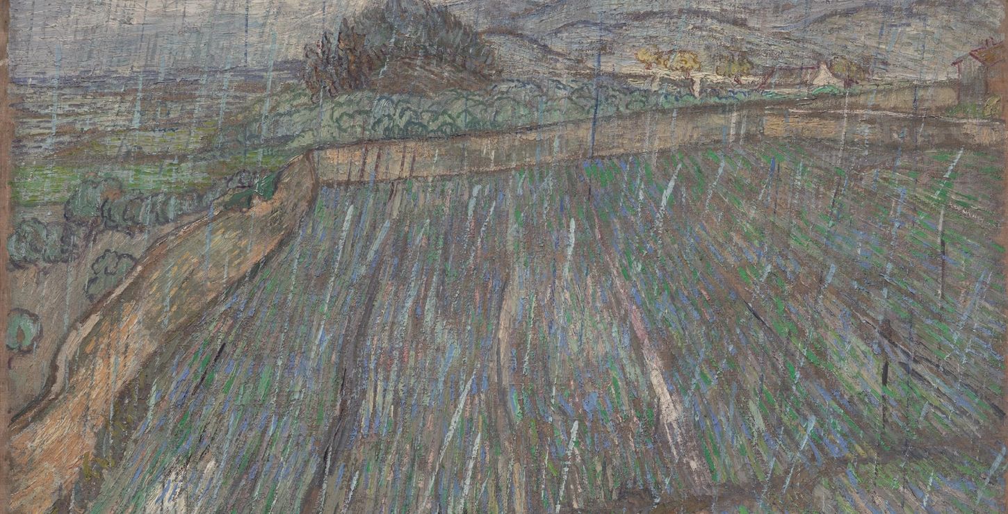 Rain, 1889, Vincent Willem van Gogh, Dutch, 1853 - 1890, 1986-26-36