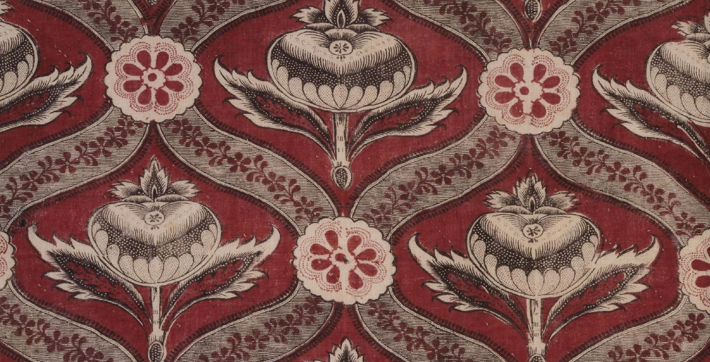 Printed Textile, c. 1760, Artist/maker unknown, French, 1929-164-324