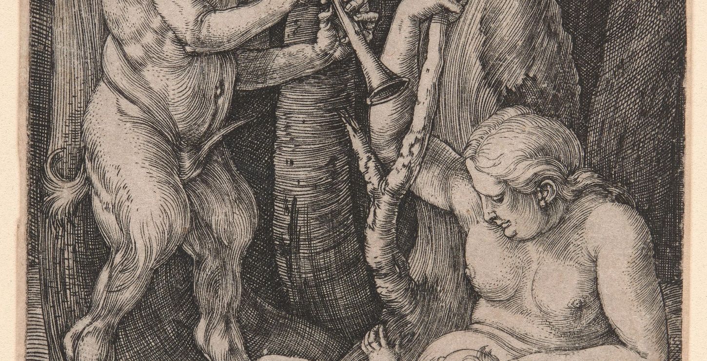 The Satyr Family, 1505, Albrecht Dürer, German, 1471 - 1528, 1928-42-1229