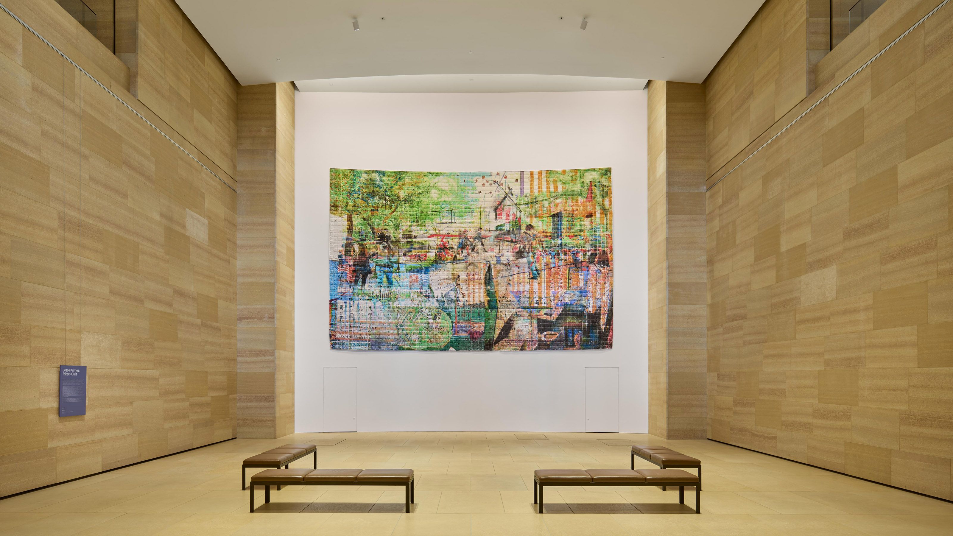 An installation view.