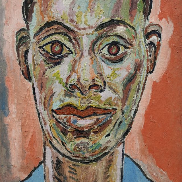 Portrait of James Baldwin, 1945, by Beauford Delaney
