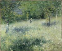 <i>Springtime (in Chatou)</i>, about 1875
Pierre-Auguste Renoir
Oil on canvas
59 x 74 cm. 
Private Collection
