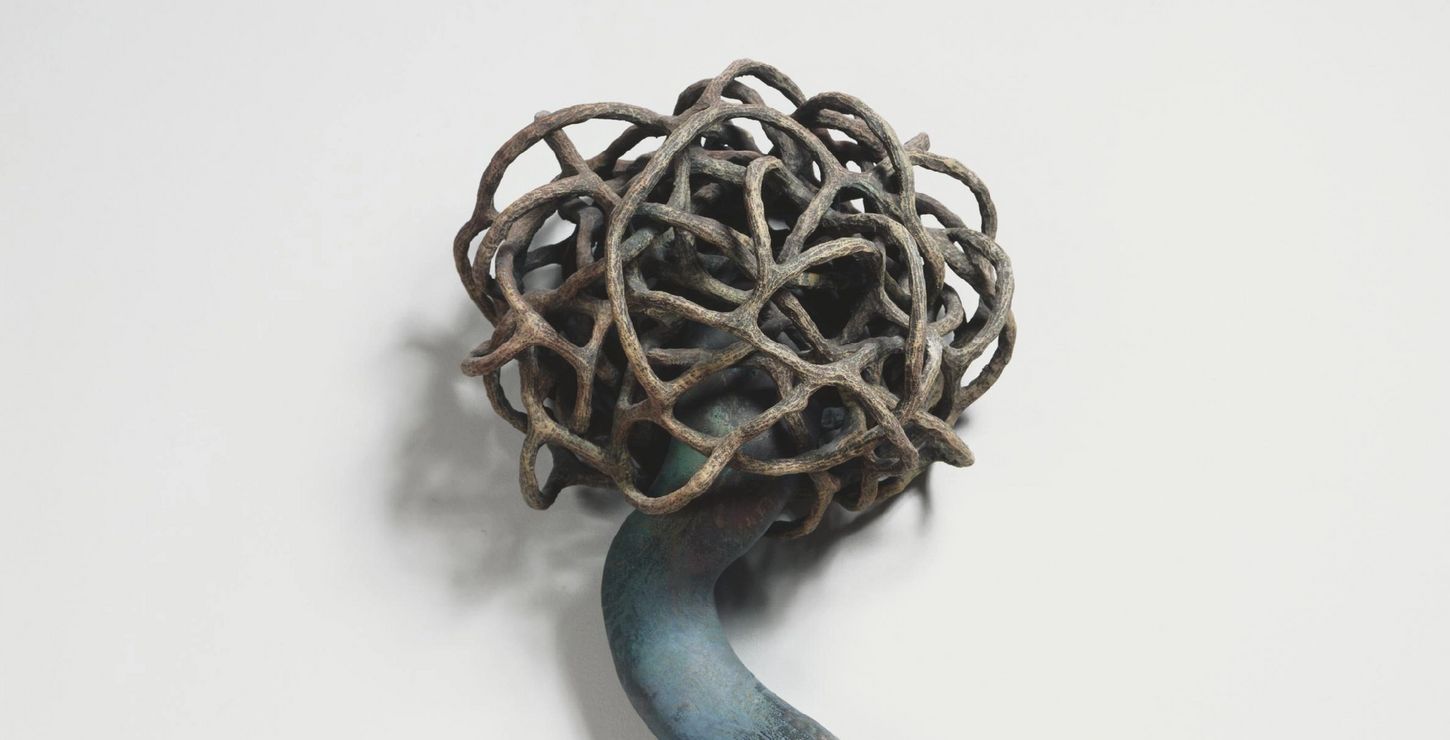 A Snake without a Head Is Just a Rope, 1994, Syd Carpenter, American, born 1953, 1995-19-1