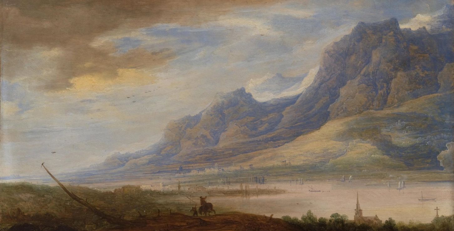 Mountainous Landscape with a River, c. 1640, Frans de Momper, Flemish (active Antwerp), 1603 - 1660, 1986-26-276