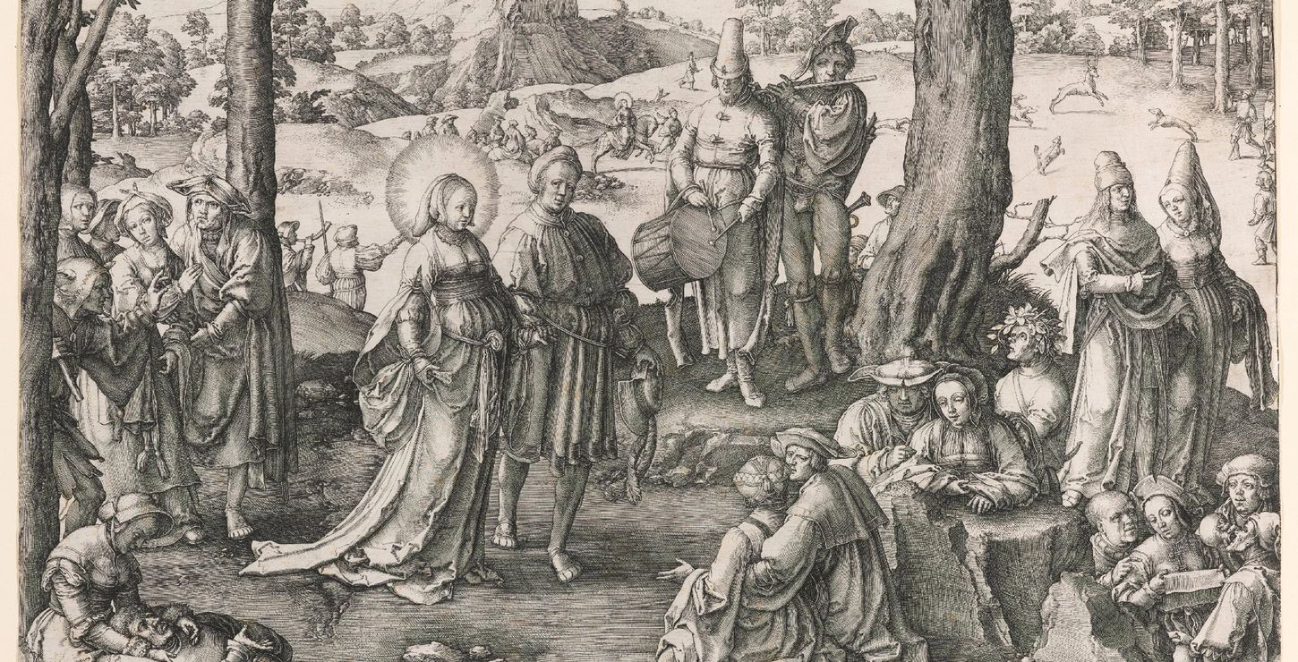 The Dance of St. Mary Magdalen, 1519, Lucas van Leyden, Netherlandish (active Leiden), c. 1494 - 1533, 1979-65-1