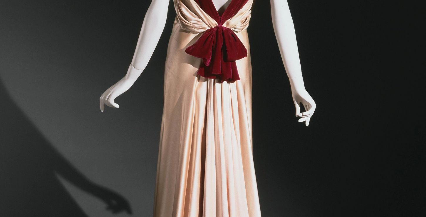 Woman's Evening Dress, c. 1933, Designed by Augusta Bernard, French, 1886 - 1946.  Designed for Augustabernard, Paris, 1923 - 1935.  Imported by Thurn, New York and Paris, 1957-33-3
