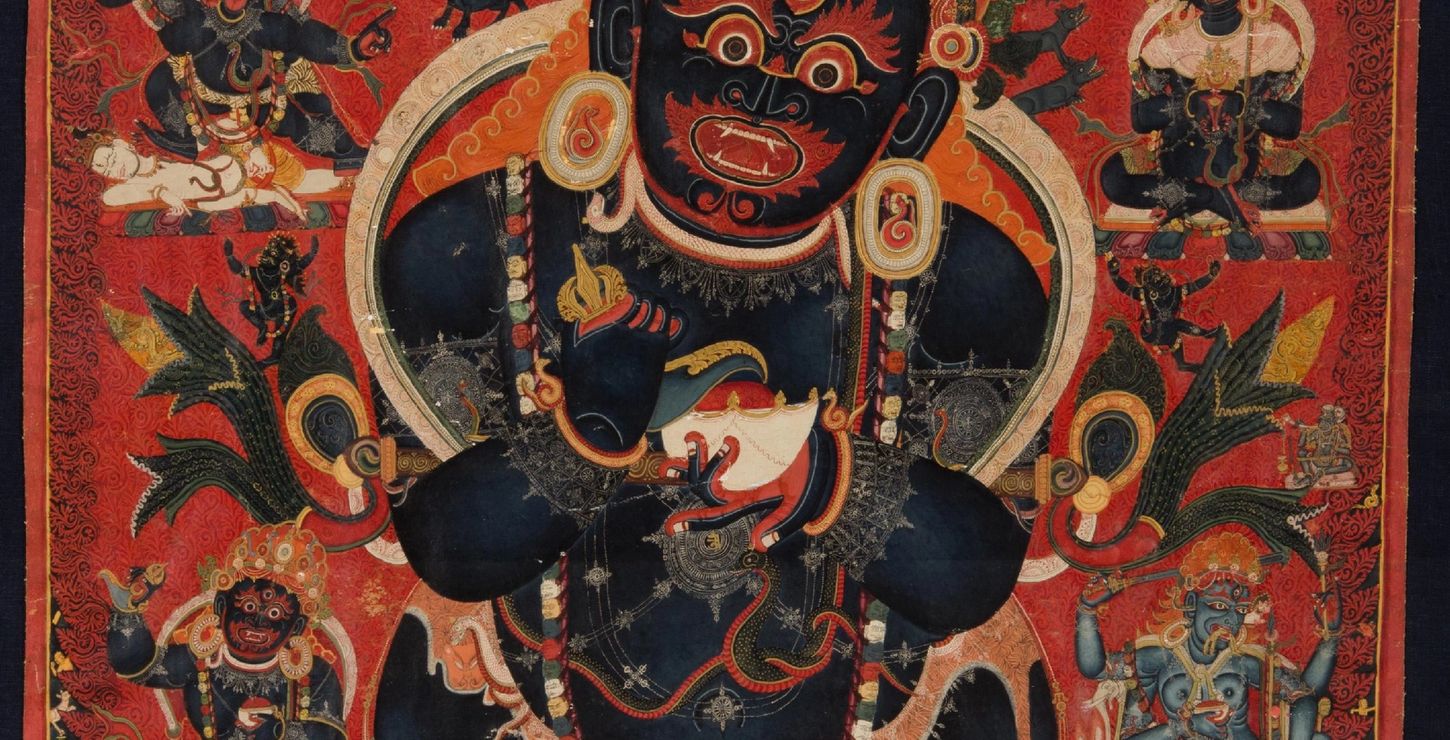 Mahakala, Protector of the Tent, Early 15th century, Artist/maker unknown, Tibetan, 1994-148-638