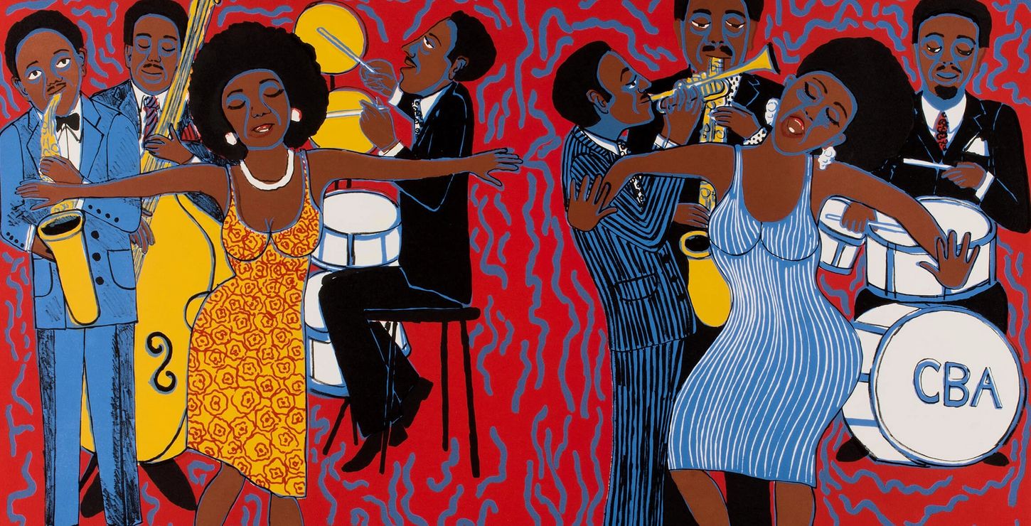 Somebody Stole My Broken Heart, 2004–05, by Faith Ringgold