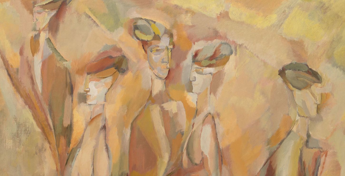 <i>Portrait (Dulcinea)</i> (detail), 1911, by Marcel Duchamp (American, born France, 1887–1968), 1950-134-54. © Artists Rights Society (ARS), New York / ADAGP, Paris / Succession Marcel Duchamp