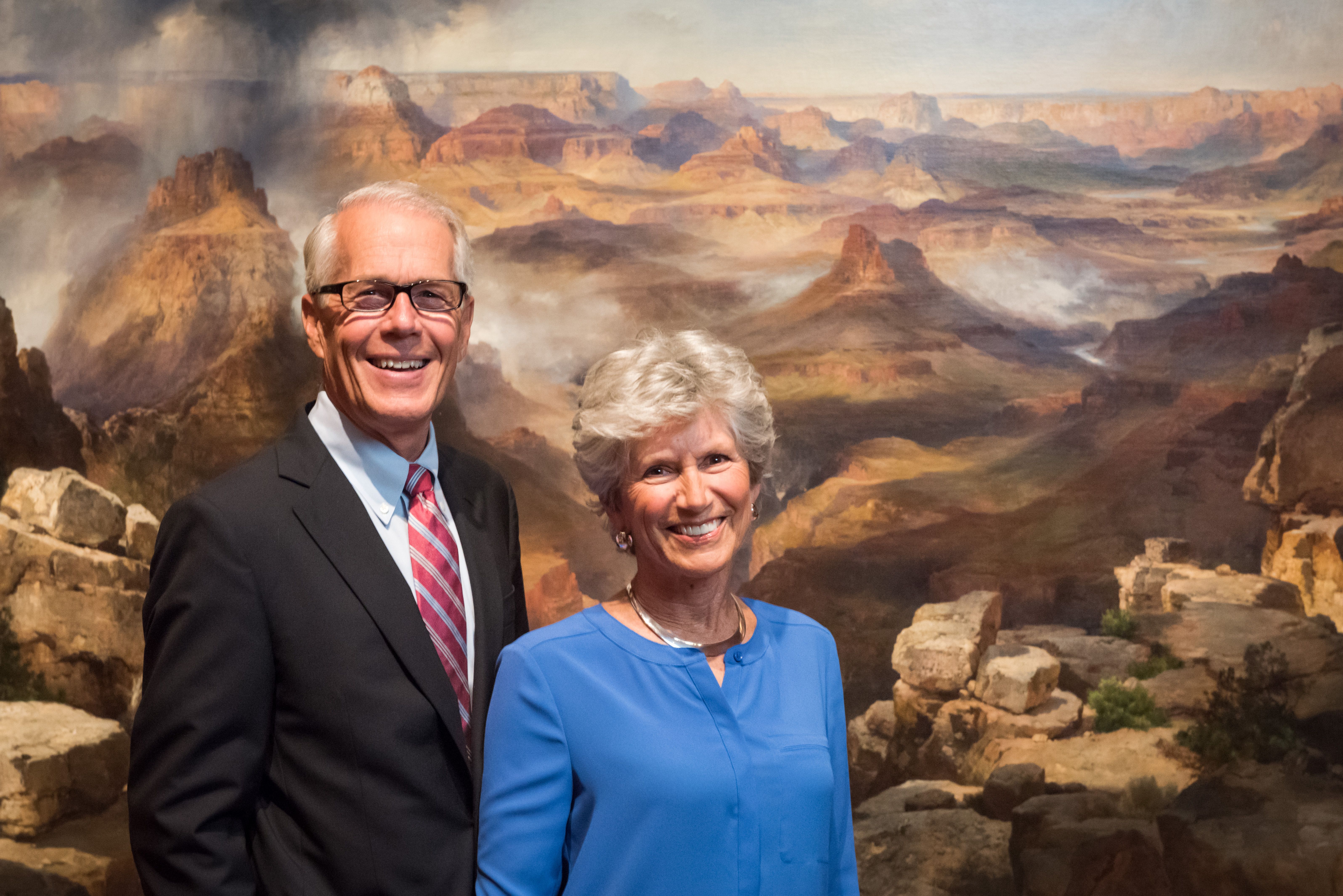 Donors Julie and Larry Berger