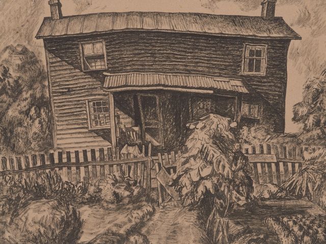 Tumble Timbers (study drawing), c. 1925–26, by Wanda Gág