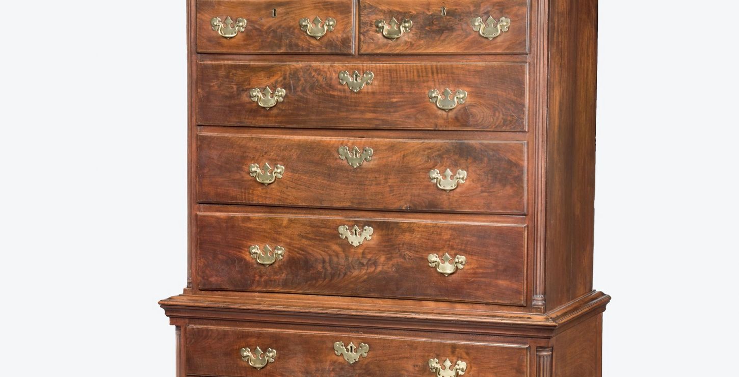 High Chest of Drawers, c. 1768, Artist/maker unknown, American, 1964-142-1