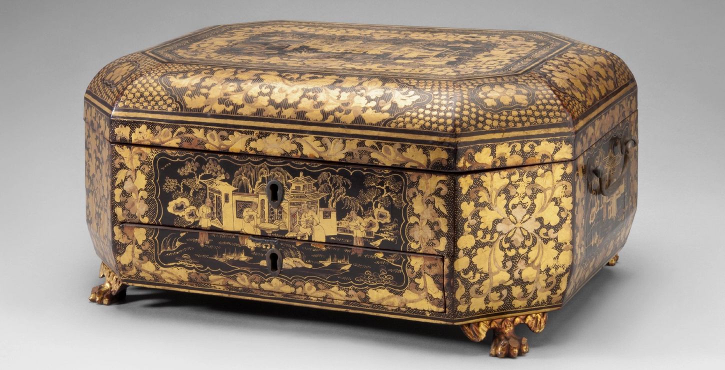 Sewing Box, 1860s, Artist/maker unknown, Chinese, 1973-174-1