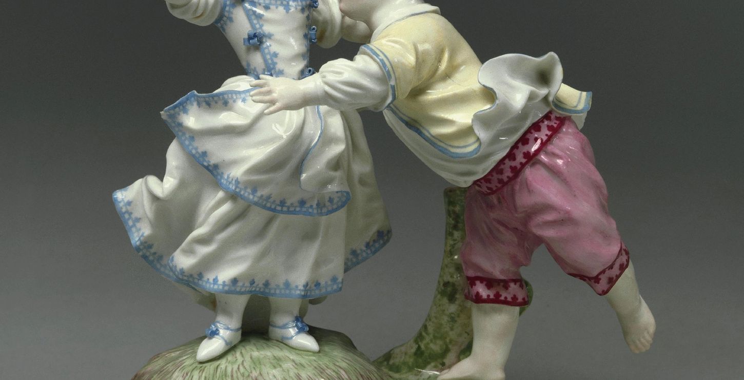 Children Dancing, c. 1765, Probably modeled by Laurentius Russinger, German, 1739 - 1810.  Made by the Höchst porcelain factory, Höchst, Germany, 1746 - 1796, 1882-1753