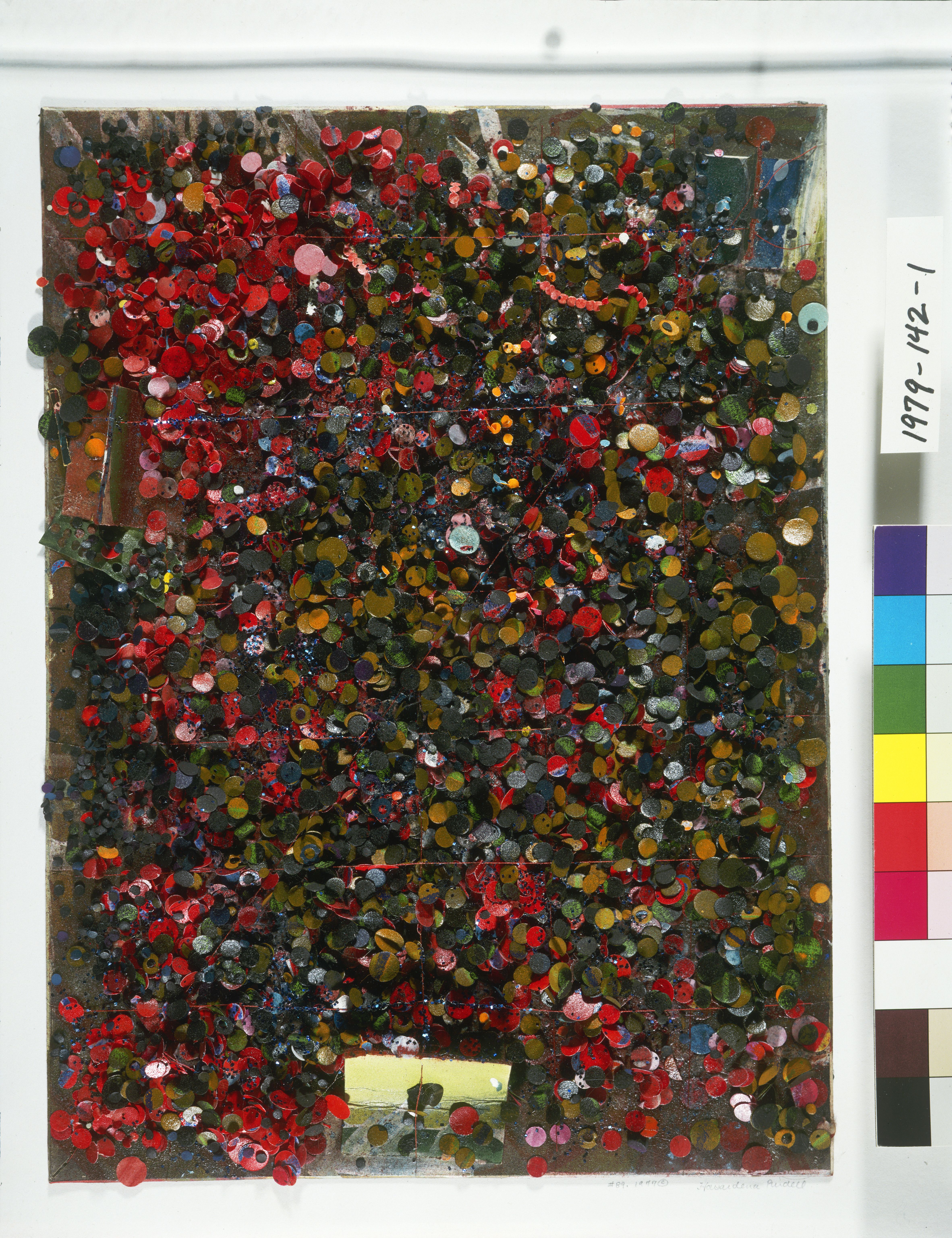 Untitled No. 89, 1977, by Howardena Pindell