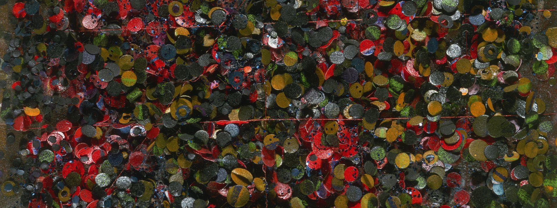 Untitled No. 89, 1977, by Howardena Pindell