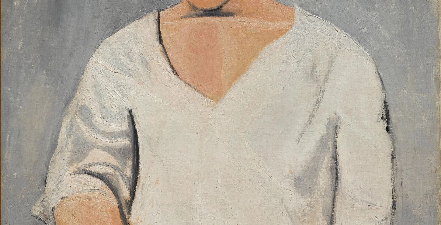 Self-Portrait with Palette, 1906, Pablo Ruiz y Picasso, Spanish, 1881 - 1973, 1950-1-1