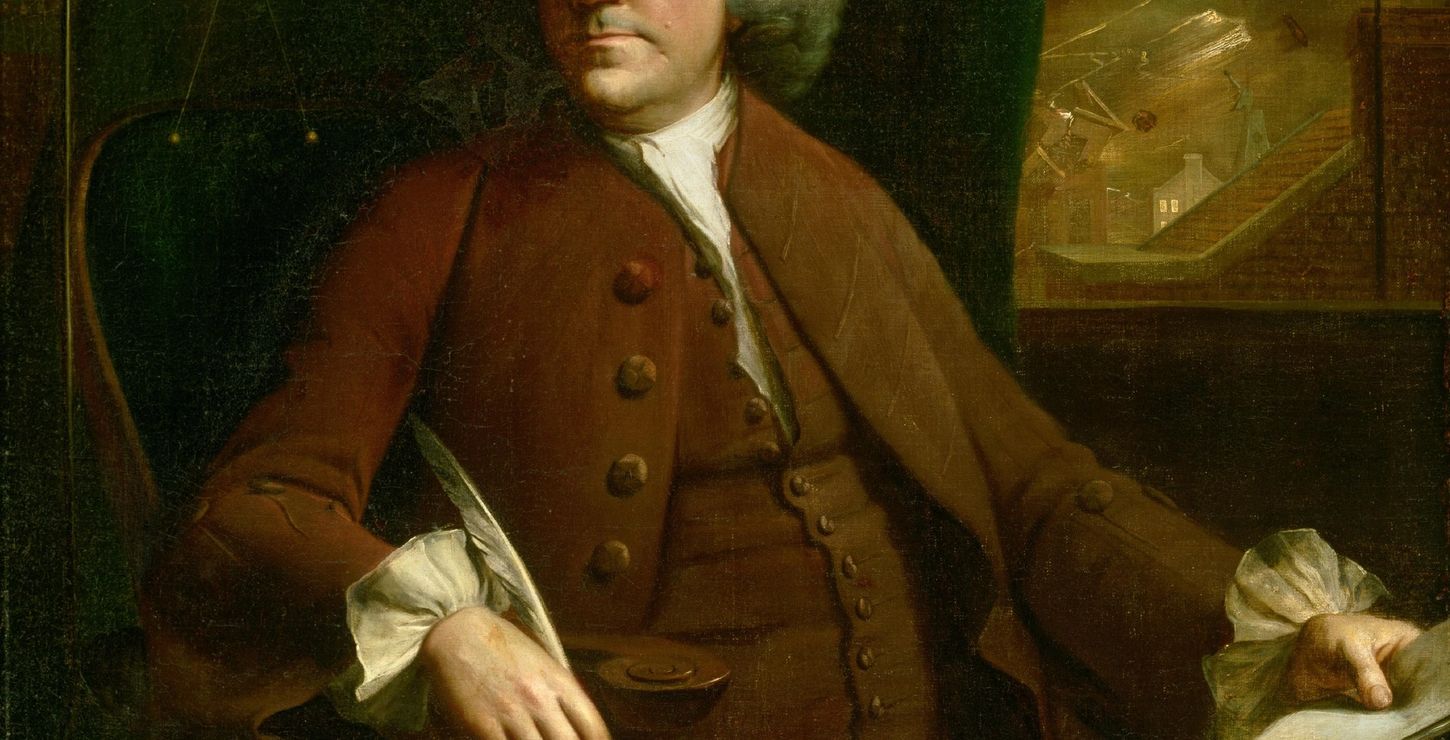 Portrait of Benjamin Franklin, 1762, Mason Chamberlin, British, 1727 - 1787, 1956-88-1