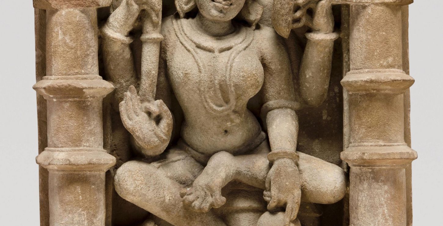 Shiva Combined with His Wife Parvati (Ardhanarishvara), Early 11th century, Artist/maker unknown, Indian, 1994-148-5