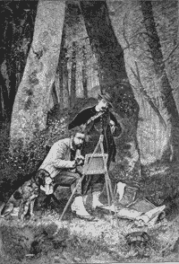 <i>Study after Nature</i>, 1874
From the French periodical <i>L'Illustration</i>