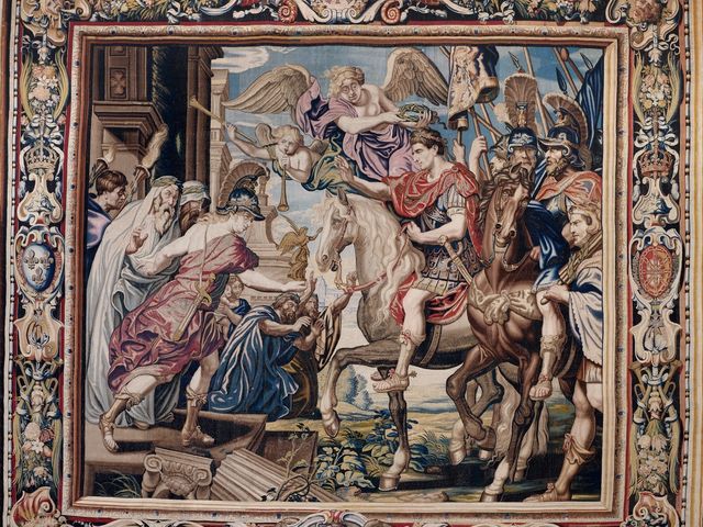 Tapestry showing Constantine's Triumphal Entry into Rome, 1623–25, designed by Peter Paul Rubens