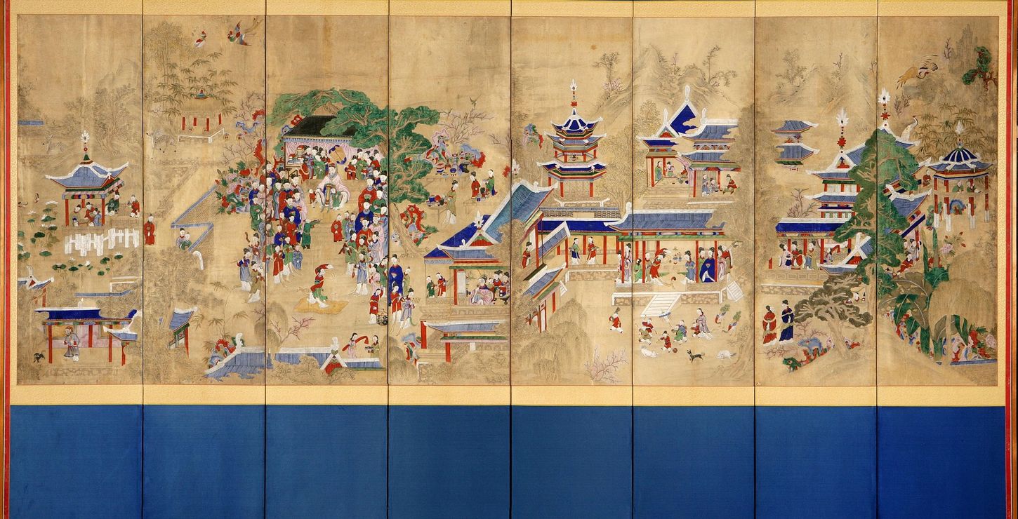 General Guo Ziyi's Banquet (Kor. Kwakpunyang hyangnakto), 19th century, Artist/maker unknown, Korean, 2001-40-1
