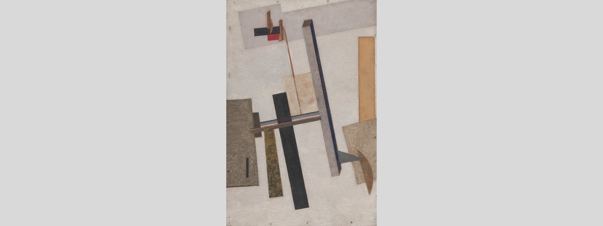 Proun 2 (Construction), 1920, by El Lissitzky