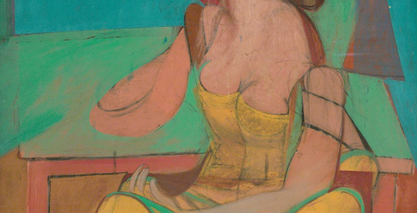 Seated Woman, c. 1940, Willem de Kooning, American (born Netherlands), 1904 - 1997, 1974-178-23