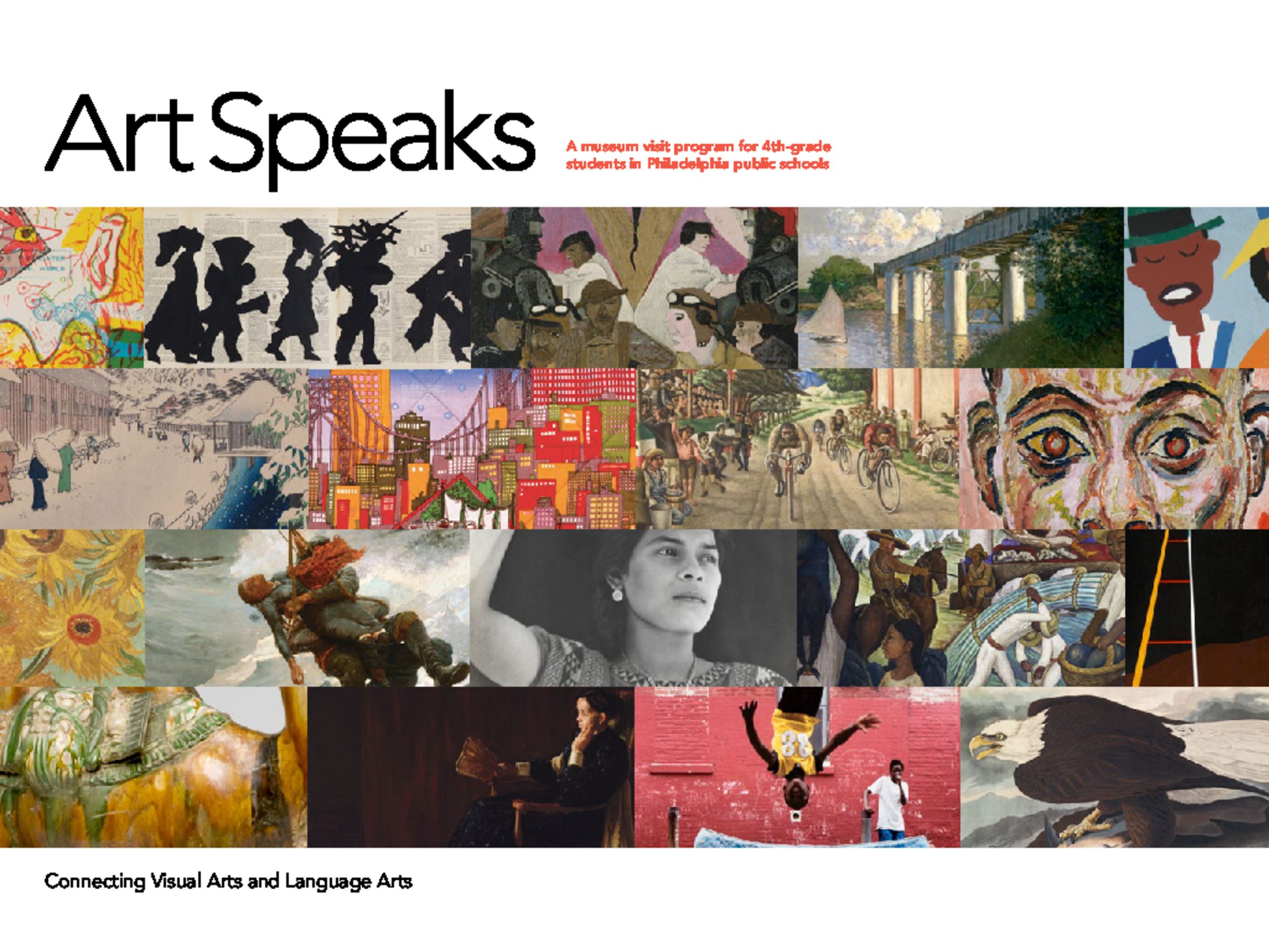 Front cover of "Art Speaks Classroom Presentation"