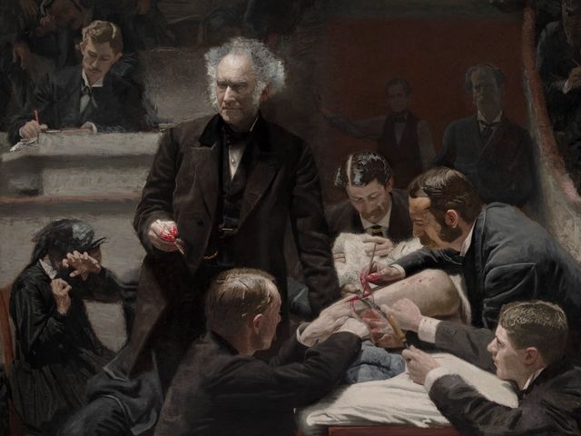 Portrait of Dr. Samuel D. Gross (The Gross Clinic), 1875, by Thomas Eakins