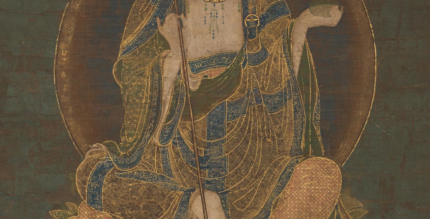 Seated Jizo, Early 14th century, Artist/maker: Artist/maker unknown, Japanese, 1983-16-1