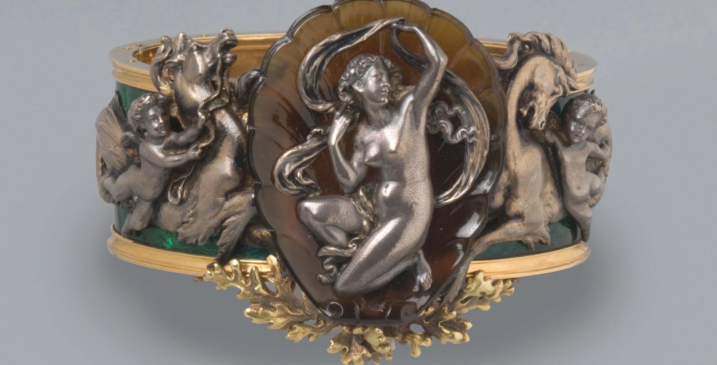 Bracelet, c. 1867, Designed and made by Fannière Frères, Paris, 1839 - 1900, 1978-113-1
