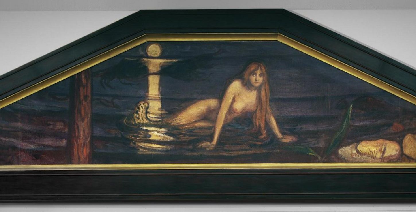 Mermaid, 1896, Artist/maker: Edvard Munch, Norwegian, 1863 - 1944, 2003-1-1