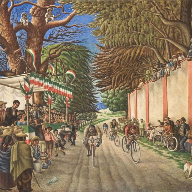 Bicycle Race, 1938, by Antonio Ruíz