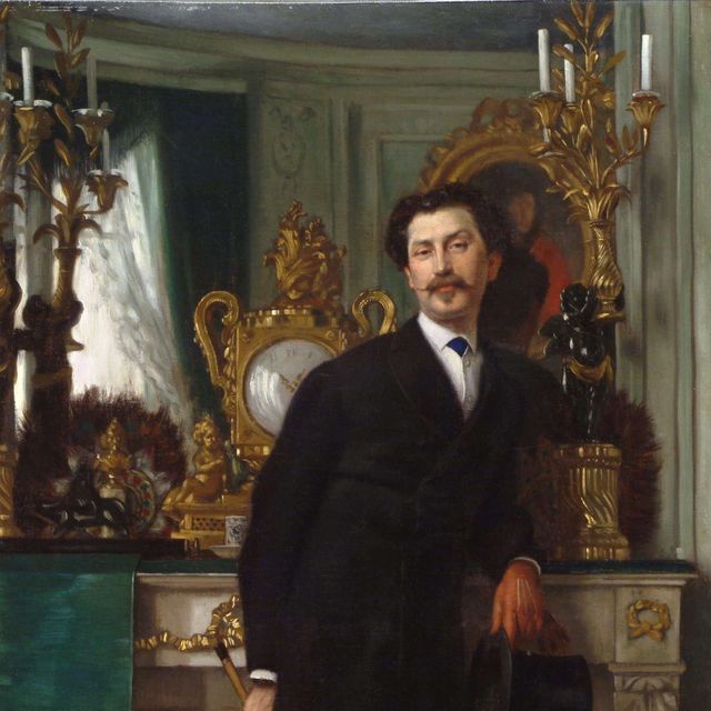 Portrait of Eugène Coppens de Fontenay, 1867, by James-Jacques-Joseph Tissot